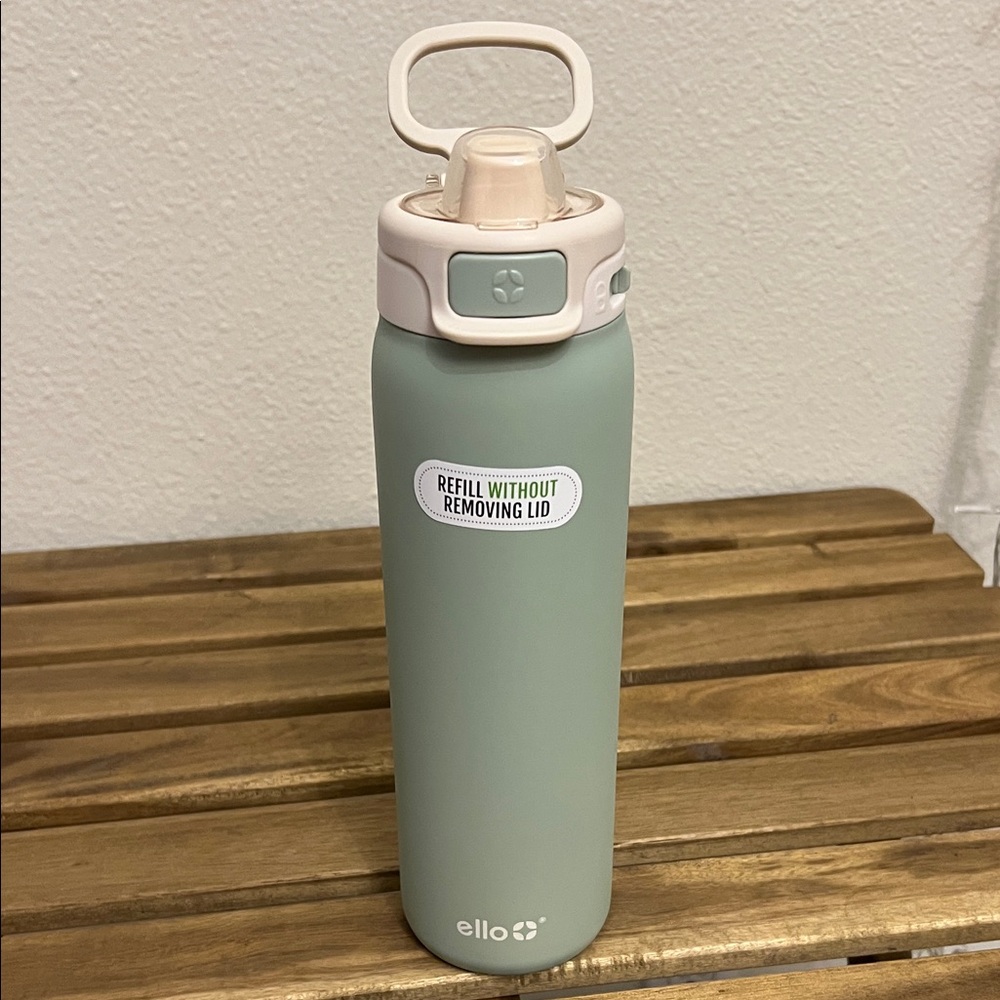 Ello Sage Green Water Bottle